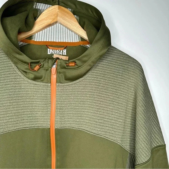 Duluth NWT Men's Boundary Layer Fleece Full Zip Hoodie Size 2XL - Picture 4 of 8
